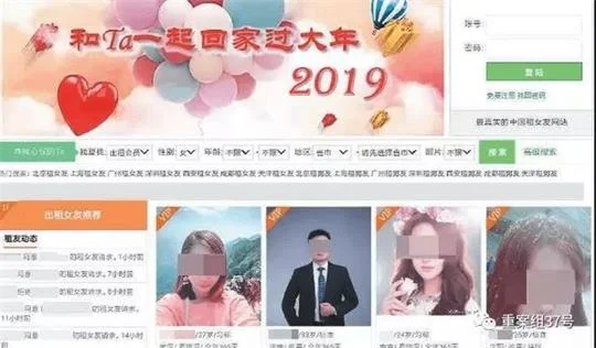 男子花数百元购买7个网站会员租女友回家，被骗数千元